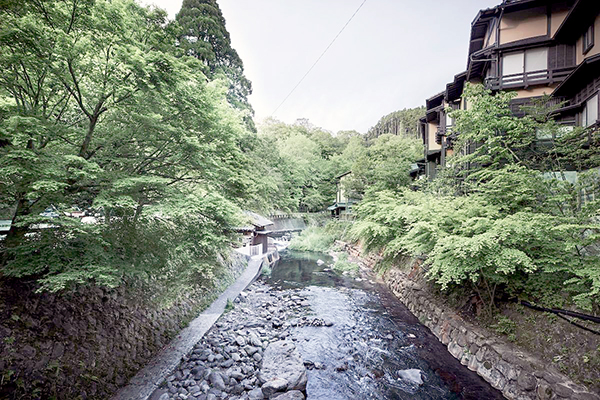 黒川温泉に宿泊